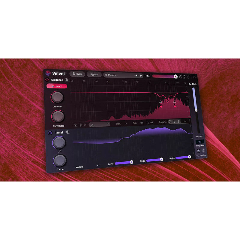 🎛 iZotope Velvet | One-Click De-Esser, Noise Reduction & Dynamic Enhancement Audio Plugin [MICHIGO STUDIO]