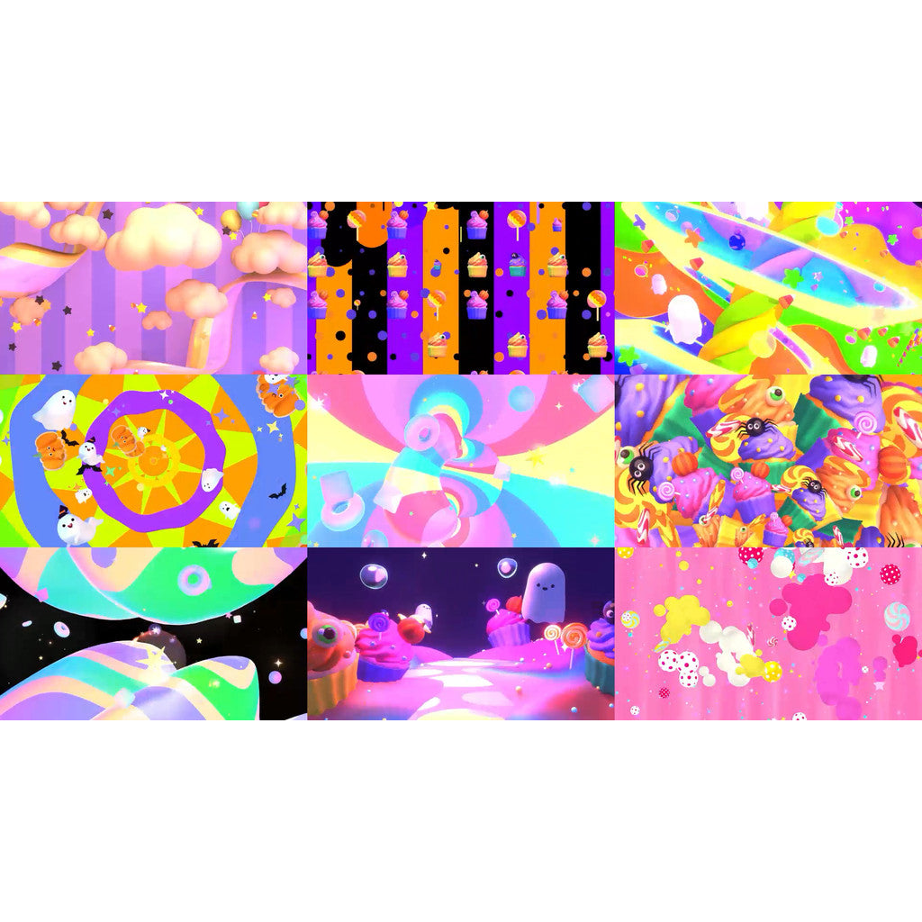 🎥 VJ LOOP | Candy Lollipop Kids Dance LED Stage Background for Nursery Show 🍭👧🎵 [ MICHIGO STUDIO ]