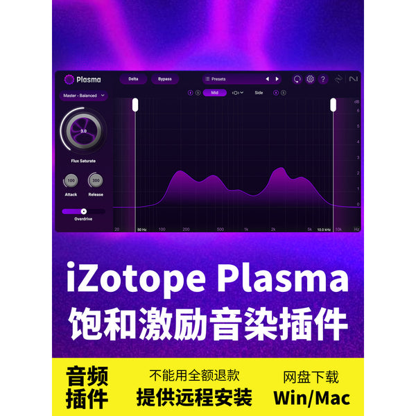 ⚡ iZotope Plasma | Intelligent Saturation & Exciter Plugin 158 🎛️ Enhance Mix Master Clarity – Win/Mac [MICHIGO STUDIO]