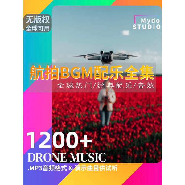 🎵 Aerial BGM & SFX Bundle 📦 No Copyright Background Music for Editing & Ads [ MICHIGO STUDIO ]