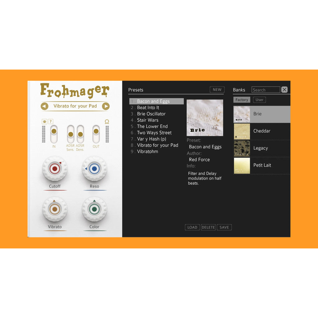 🌀 Frohmager v1.10 | Resonant Low-Pass Filter FX Plugin 🎚️ VST/AU/AAX Win/Mac [MICHIGO STUDIO]