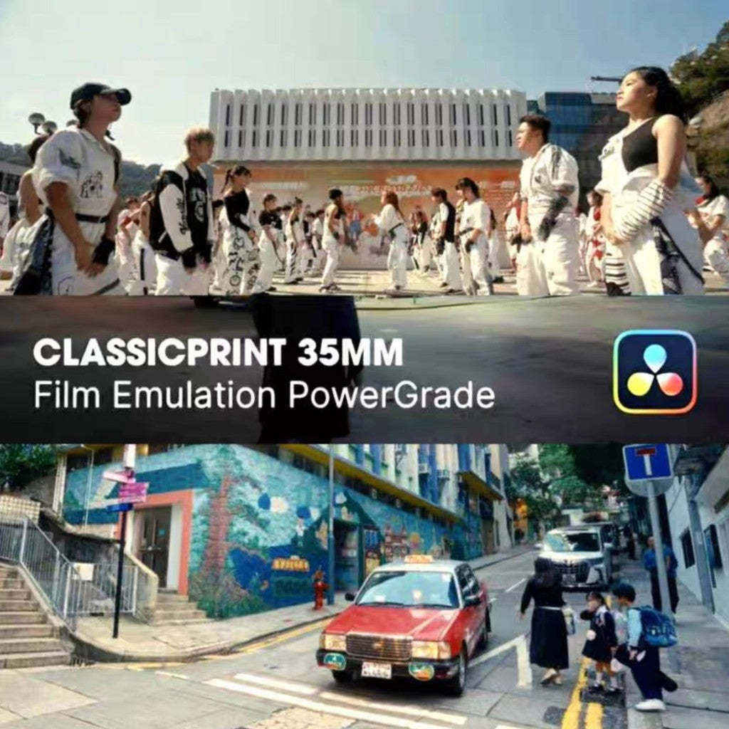 🎨 PowerGrade | ClassicPrint 35mm Film Emulation V3.9 for DaVinci Resolve [MICHIGO STUDIO]