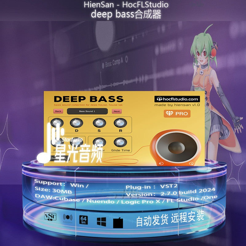 🎶Plugins Vinahouse Deep Bass Synth Presets – Vietnam beat, House, Lak & Slap House Sound Kit 🔊🎛️ [MICHIGO STUDIO]