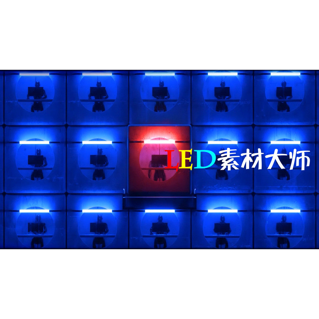 🎥 VJ LOOP | HD Red & Blue Neon Glow ✨ Abstract Bar & KTV Stage 🚶‍♀️ Runway LED Screen Background [ MICHIGO STUDIO ]
