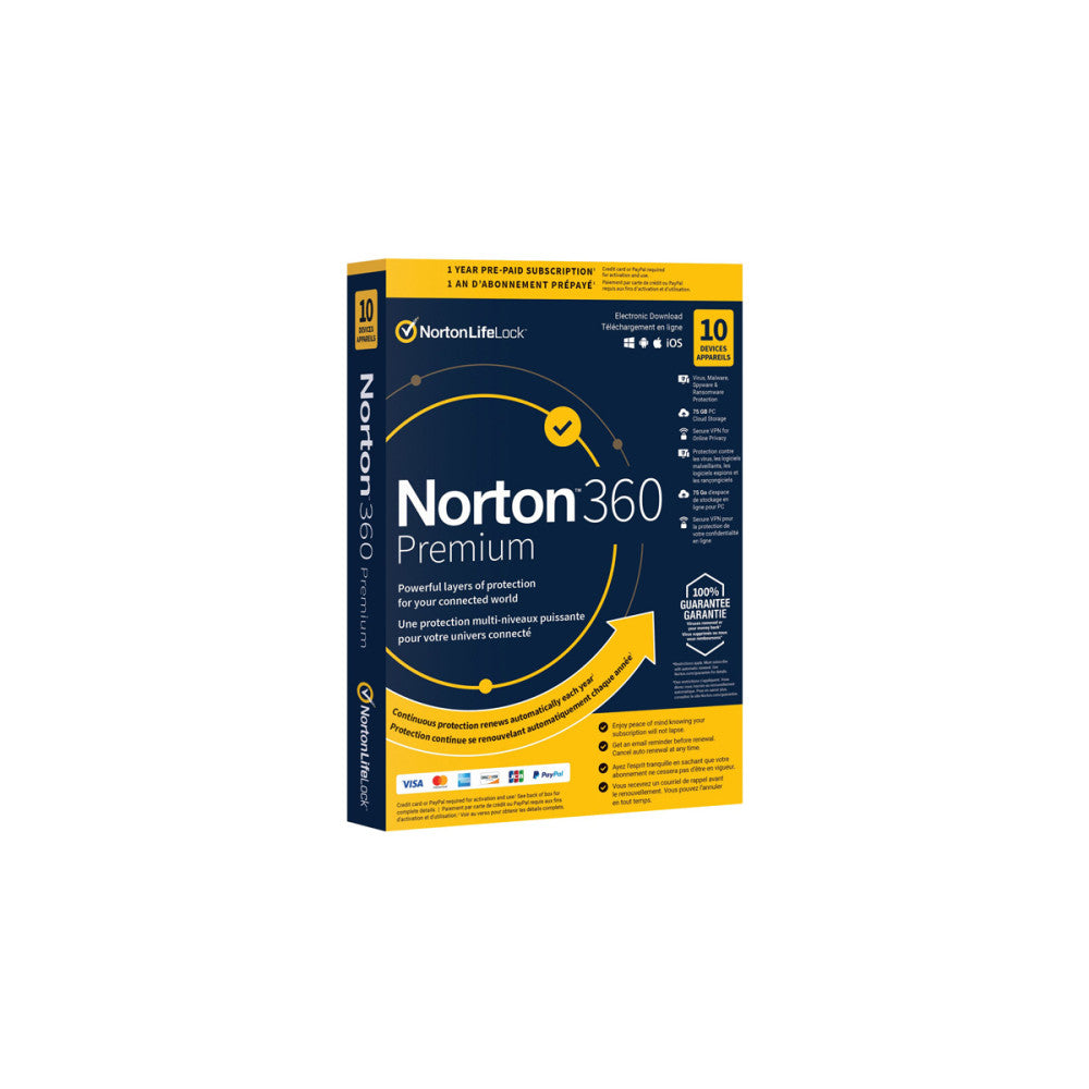RM25 1-Years  [ EXP 10/09/2026 ] 🛡️ Norton 360 Premium– All-in-One Antivirus | PC, Mac, Mobile, Tablet