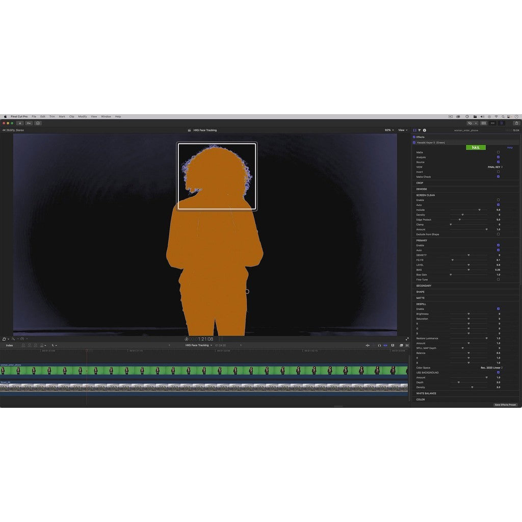 FCPX | 🟩 Hawaiki Keyer 5 – Professional Green Screen & Blue Screen Keying Plugin  Smart Object Tracking [MICHIGO STUDIO]