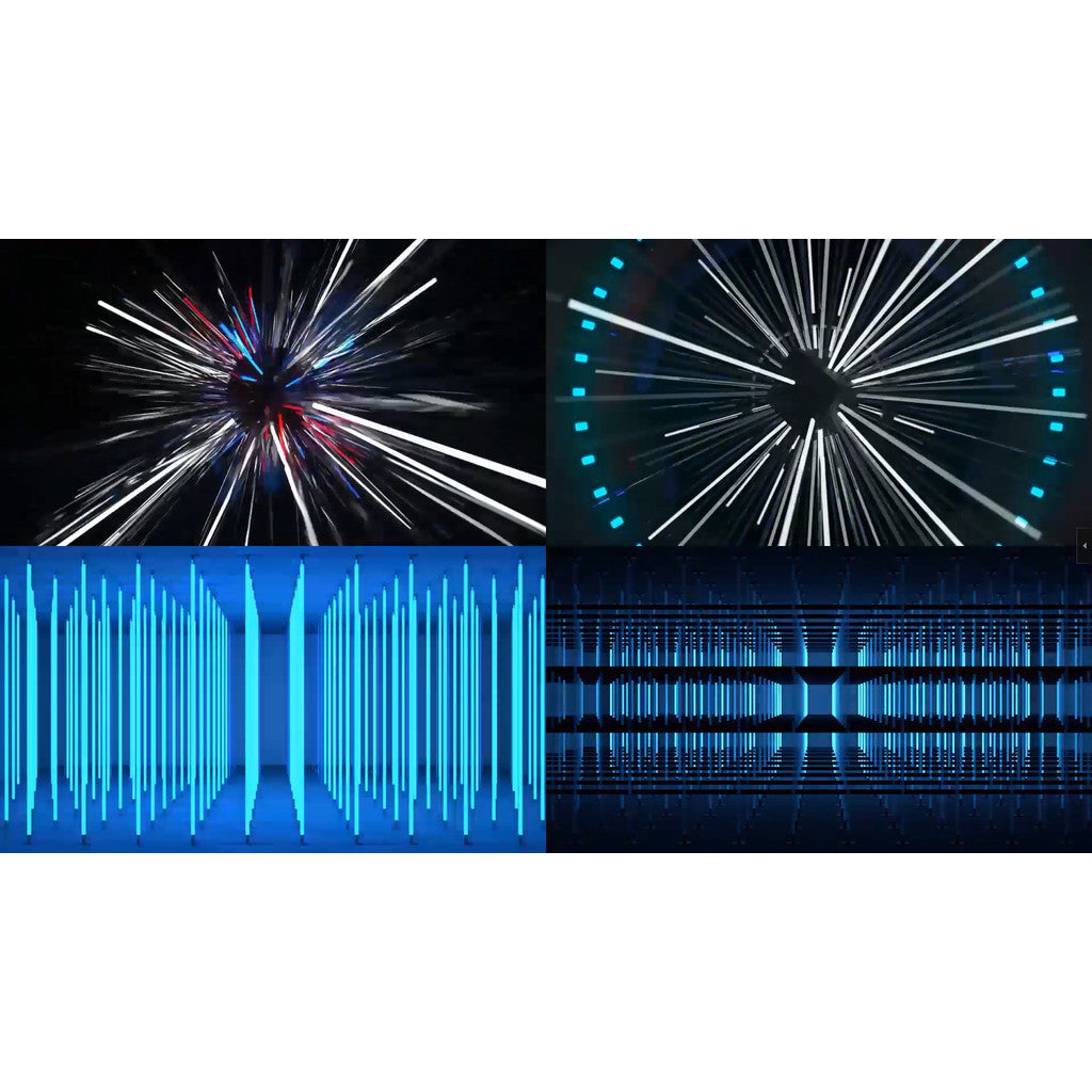 🎥 VJ LOOP | Industrial Mechanical Rhythm Tech Abstract LED Visuals for Bar 🏭⚙️🎵 [ MICHIGO STUDIO ]