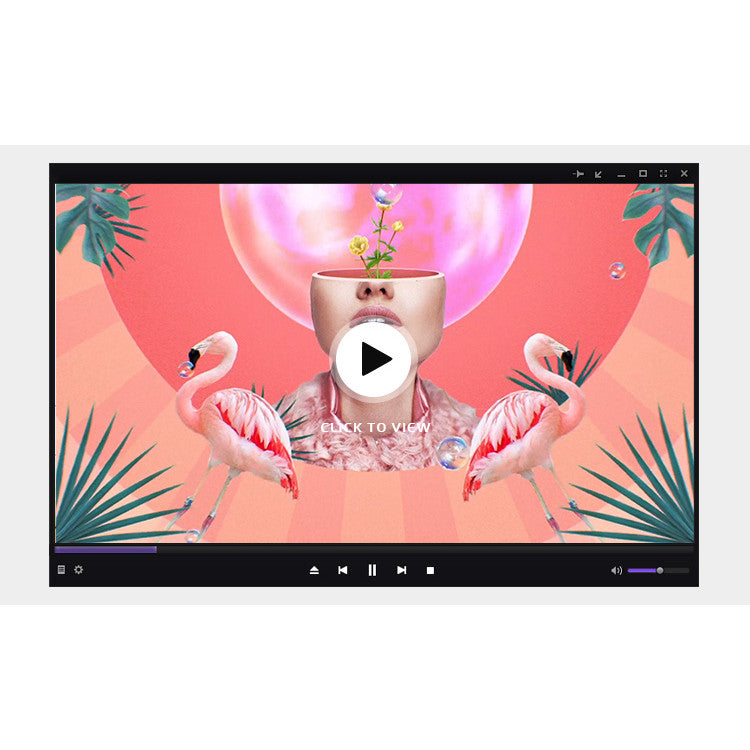 🎥 VJ LOOP | Vaporwave Pop Art Abstract Head LED Stage Visuals 🌀🎭 [ MICHIGO STUDIO ]