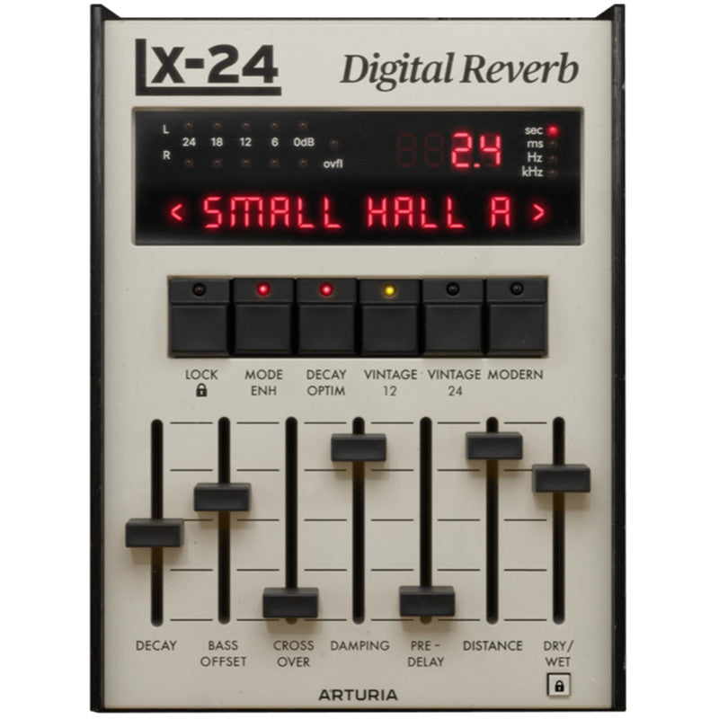🌊 Rev LX 24 | Vintage Atmosphere Digital Reverb & Hardware-Style Simulation Plugin for Mixing [MICHIGO STUDIO]