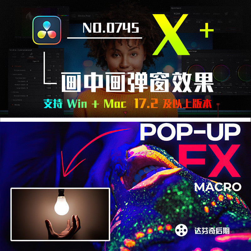 🖼️ Pop-Up Overlay | Picture-in-Picture Multiview FX Plugin [MICHIGO STUDIO]