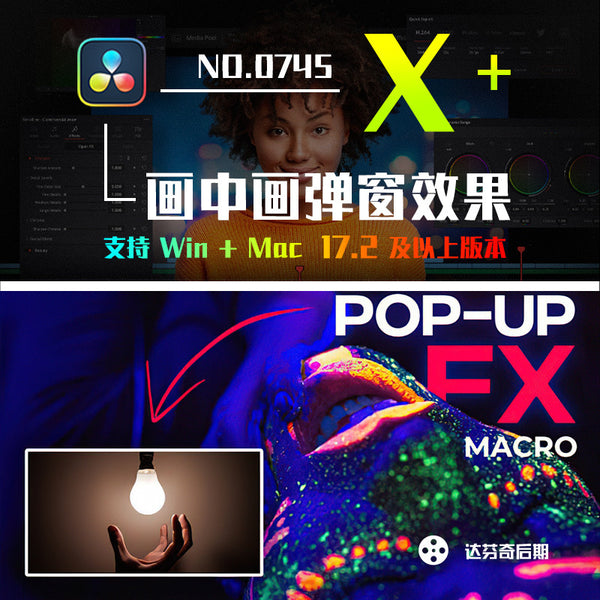 🖼️ Pop-Up Overlay | Picture-in-Picture Multiview FX Plugin [MICHIGO STUDIO]