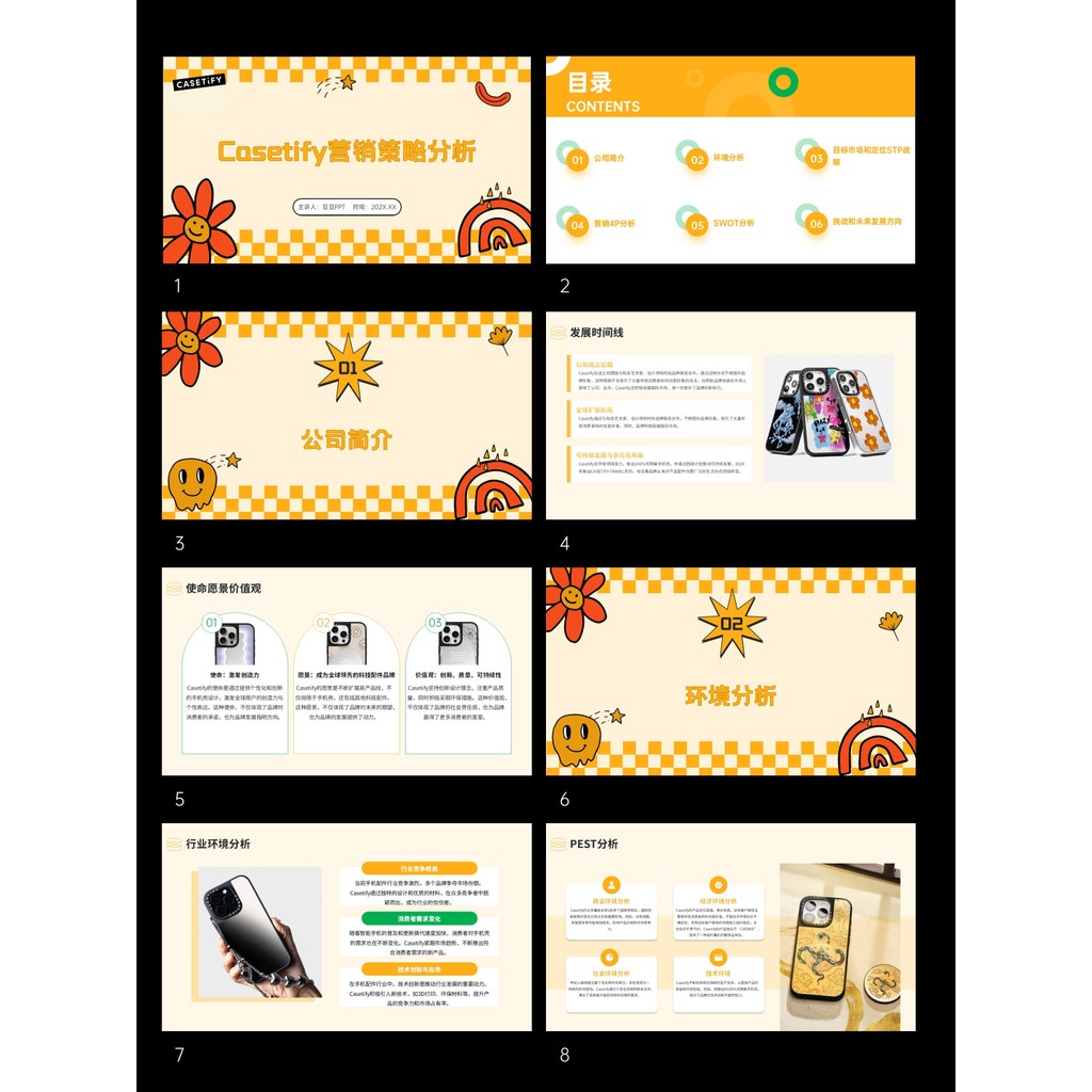 POWERPOINT TEMPLATE 45 | 🍔 McDonald’s Brand Marketing Case Study Class Report PPT Template [ MICHIGO STUDIO ]
