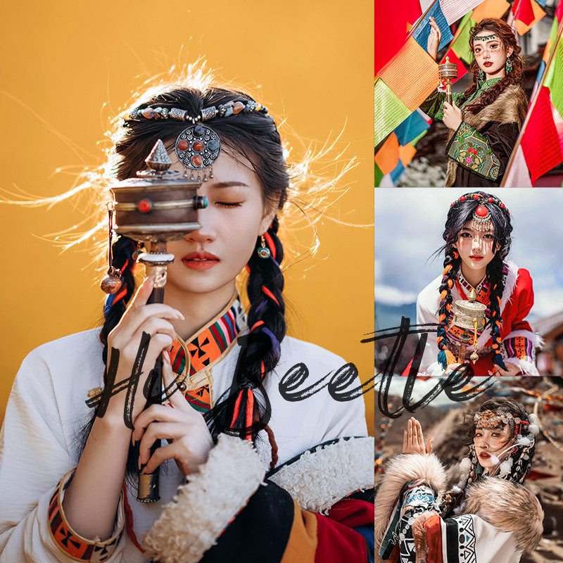 📸 Ethnic Portrait LR Preset – Lightroom Preset (Tibetan, PS, PR, Travel, Mobile, DaVinci)