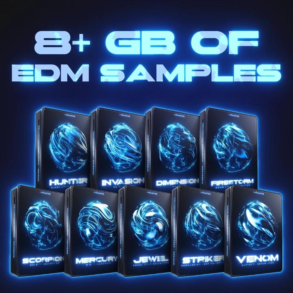 Sample Pack | Cymatics VENOM 🎉 EDM 9th Anniversary + Serum Presets + Drum Plugins [MICHIGO STUDIO]