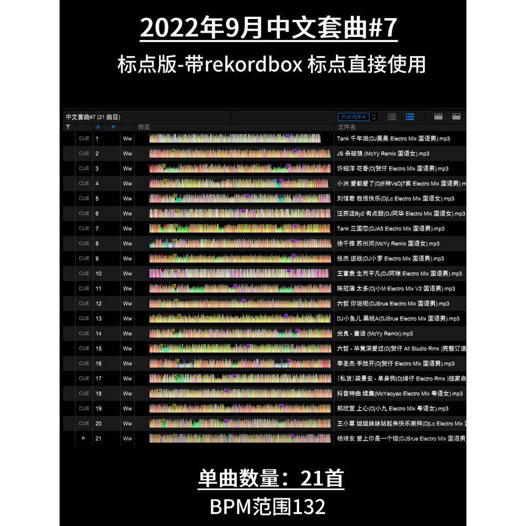 September 2022 Electro Classics DJ Set 🎶 Chinese Hits | Cue Points [MICHIGO STUDIO]
