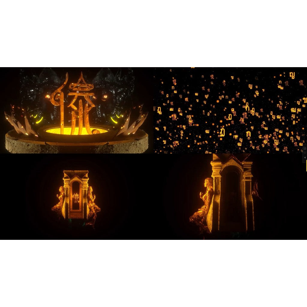 🎥 VJ LOOP | 🥁 Dai Ethnic Tribal 👘 Exotic Dance Visuals for LED Club Background 🌺 [ MICHIGO STUDIO ]