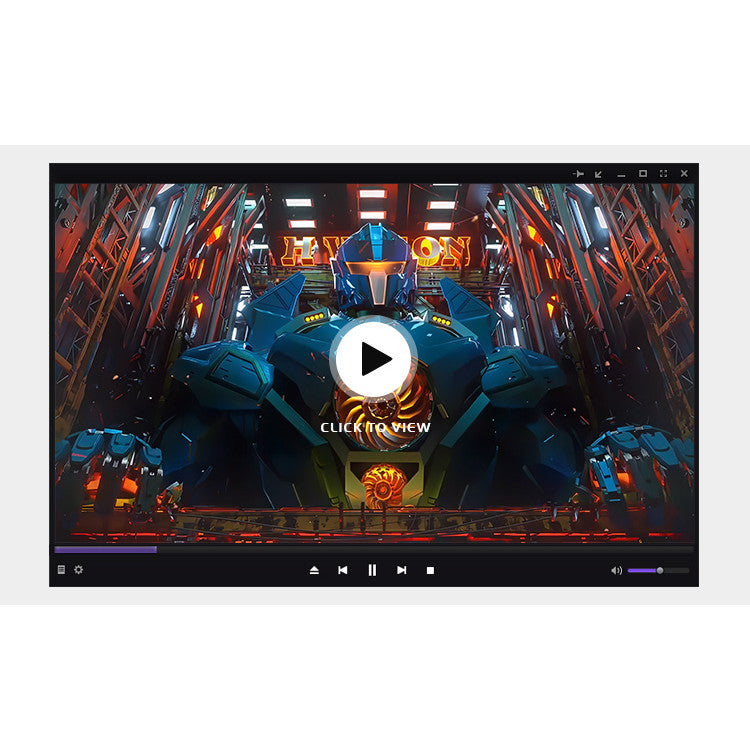 🎥 VJ LOOP | Epic 3D Robot Futuristic Sci-Fi DJ Club LED Background 4K 🤖🚨 [ MICHIGO STUDIO ]