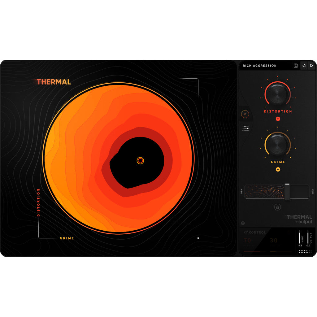 🔥 Output Thermal v1.2.1 + 5 Expansions | Interactive Distortion Plugin VST/AU [MICHIGO STUDIO]