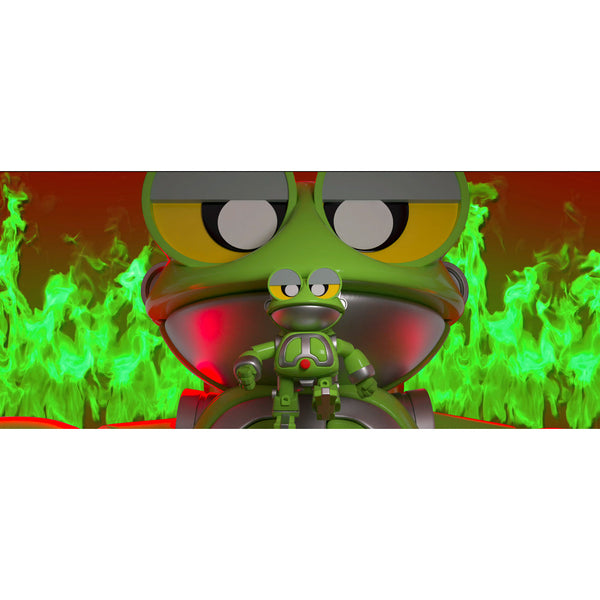 VJ LOOP | 🐸 Frog Rhythm VJ Pack – Club & Bar LED Visual Loops 💚🎛️ [MICHIGO STUDIO]