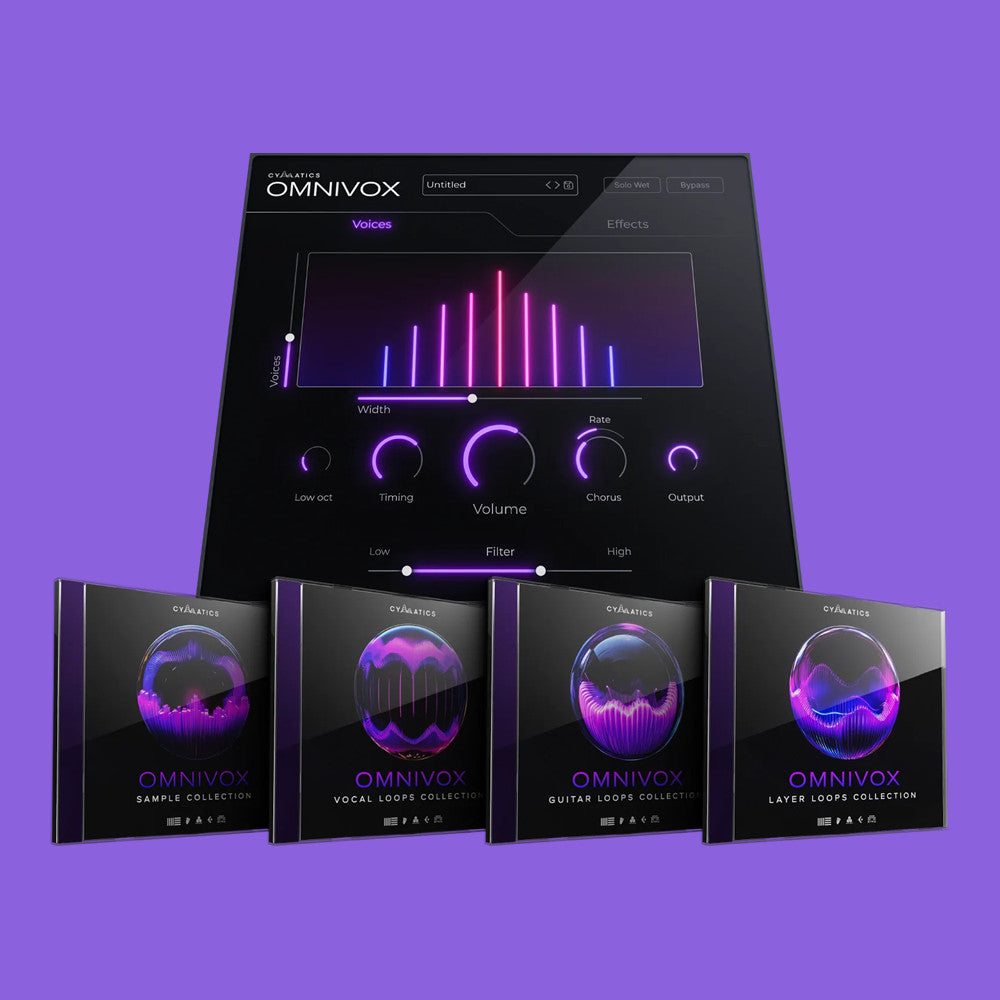 🎤 Cymatics OMNIVOX Harmony | Vocal Harmony & Choir FX Plugin VST/AU 🎶 [MICHIGO STUDIO]