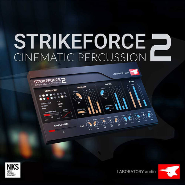 🎬 STRIKEFORCE 2 v1.0.1 | Hollywood-Style Cinematic Percussion Library 🥁 Epic Scoring Drums [MICHIGO STUDIO]