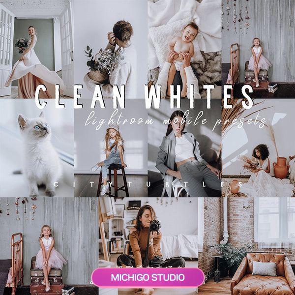 📸 LIGHTROOM PRESET | Morandi Clean Grey-White Still Life Film – Lightroom Preset (Mobile, Desktop, PS) | MICHIGO STUDIO
