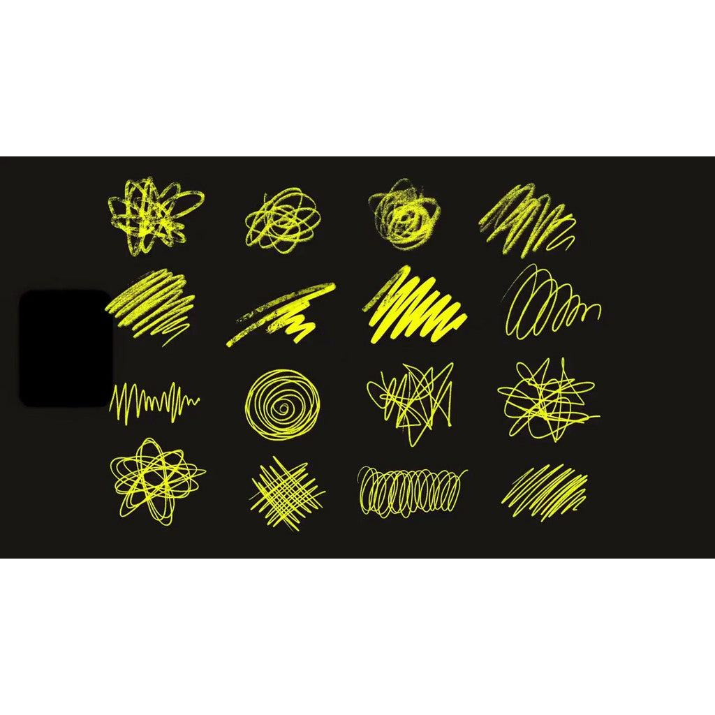 🖍️ Drawn Sticker Pack | Animated Arrows, Frames, Letters & Icons [MICHIGO STUDIO]