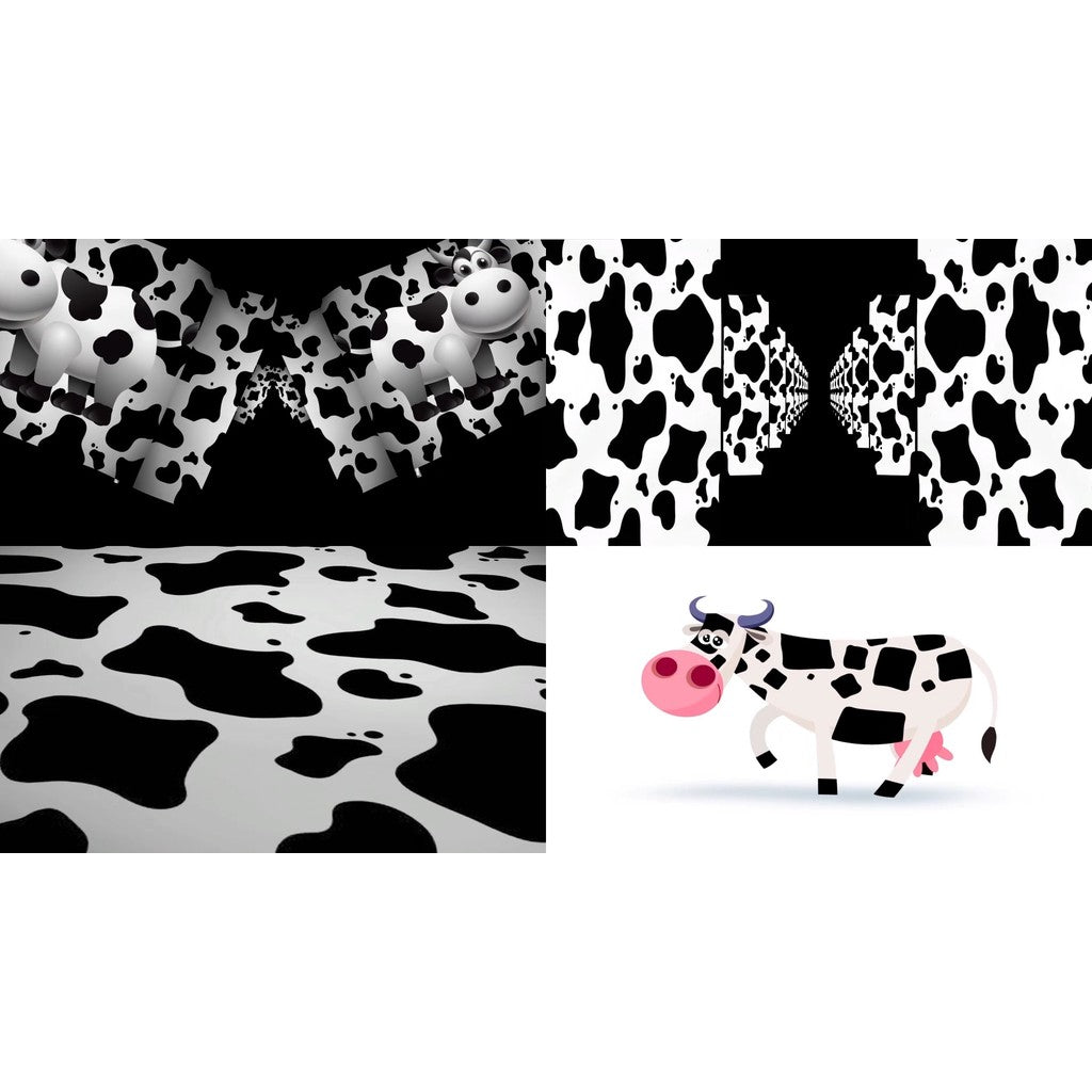 VJ LOOP | 🐮 Cow Party Bounce Cartoon Animation – Club LED VJ Fun Visuals 🎈🎊 [MICHIGO STUDIO]