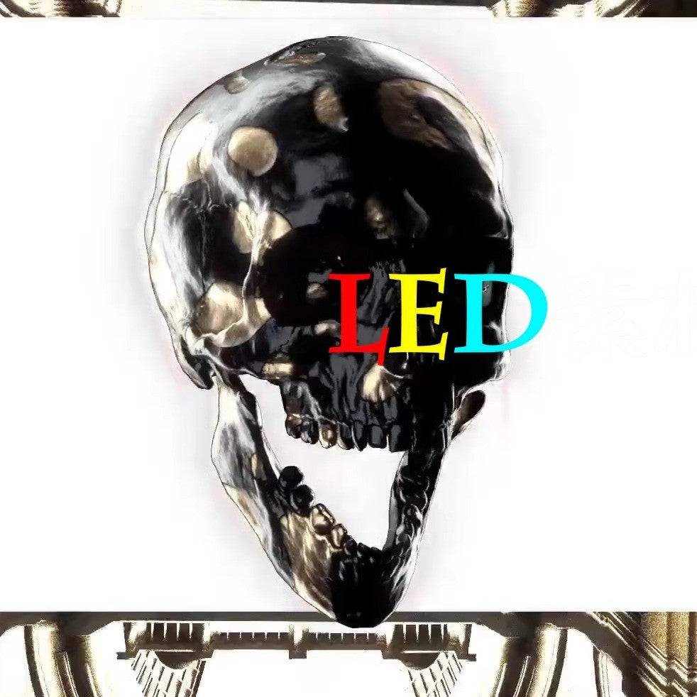 VJ LOOP | 🏭 Abstract Industrial Metal Art – LED Big Screen Club Visual VJ ✨⚙️ [MICHIGO STUDIO]
