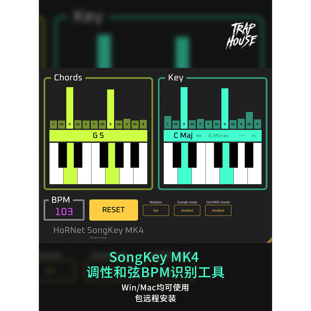 🎹 SongKey MK4 | Key, Chord, BPM Detection & Song Analysis Plugin for Mixing & Composition [MICHIGO STUDIO]