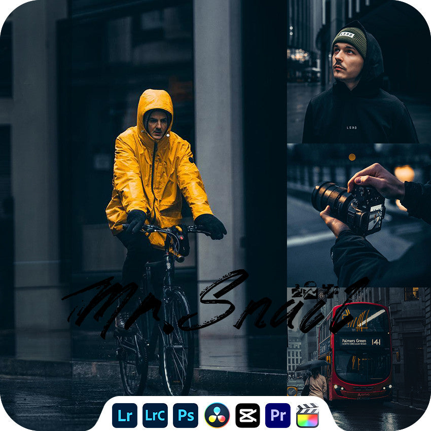 📸 Mr.231 Moody Dark Mood - Lightroom Preset (Capcut, FCP, Mobile, PS)