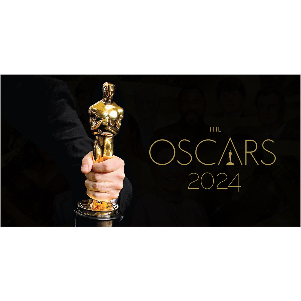 POWERPOINT TEMPLATE 318 | 🏆 Black & Gold High-End Oscar Film Festival Awards Movie Art Fashion PPT