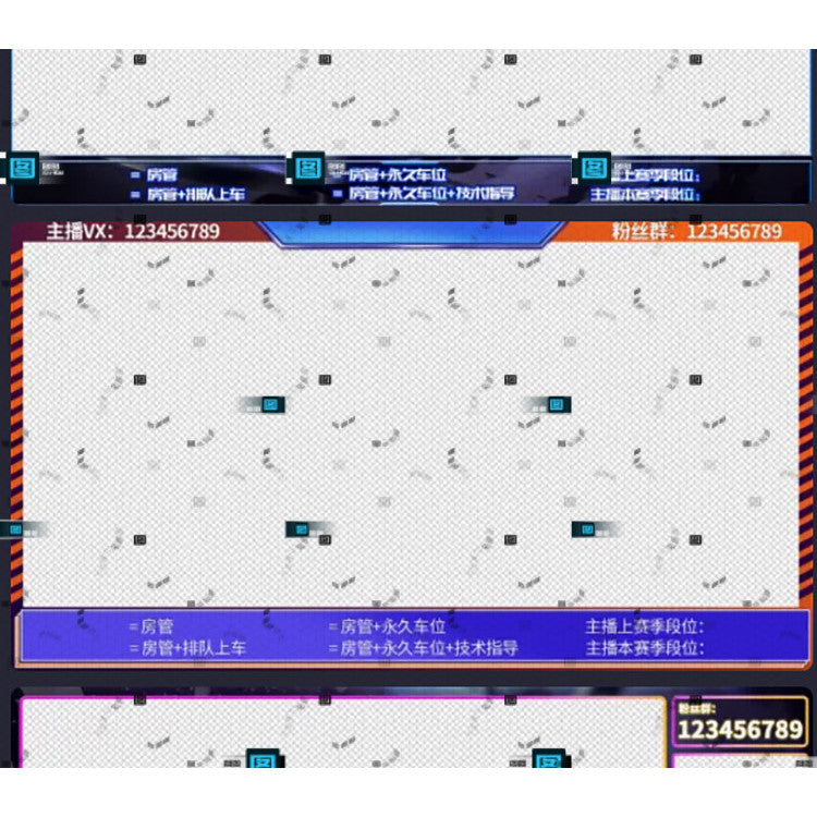 📱 Mobile Gaming Overlay for MLBB / LoL – Stream Border Design Template [MICHIGO STUDIO]