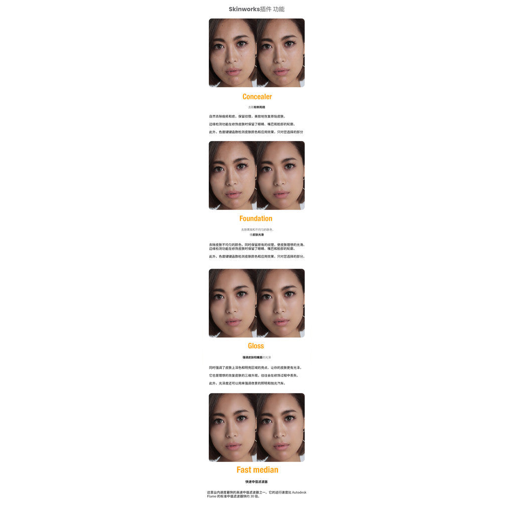 💄 Davinci / PR / AE PLUGIN | Hollywood Skin Retouch ✨ Beauty, Concealer & Smoothing Skinworks Bundle [ MICHIGO STUDIO ]