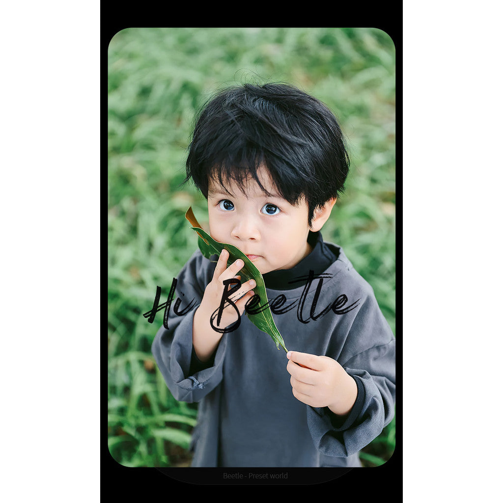 📸 Simulate Chuyi Children LR Preset – Lightroom Preset (Japanese, PS, Mobile, DaVinci, Capcut)