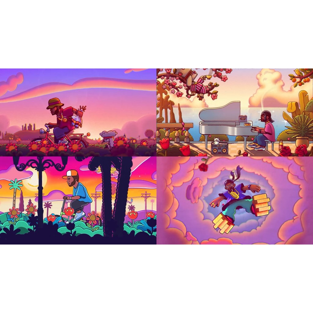 🎥 VJ LOOP | ✍️ Hand-Drawn HipHop Rap 🎶 Comic Style Animation for Bar LED Screen 💡 [ MICHIGO STUDIO ]