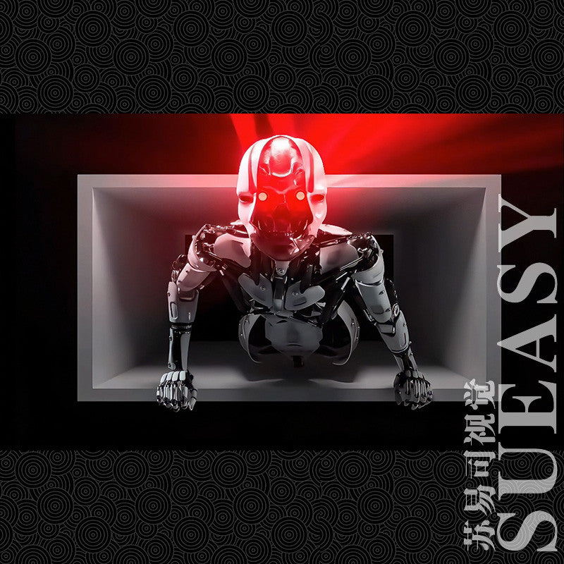 🎥 VJ LOOP | 4K Naked-Eye 3D Robot DJ Show Outdoor LED Billboard Attraction 🤖🌟 [MICHIGO STUDIO]