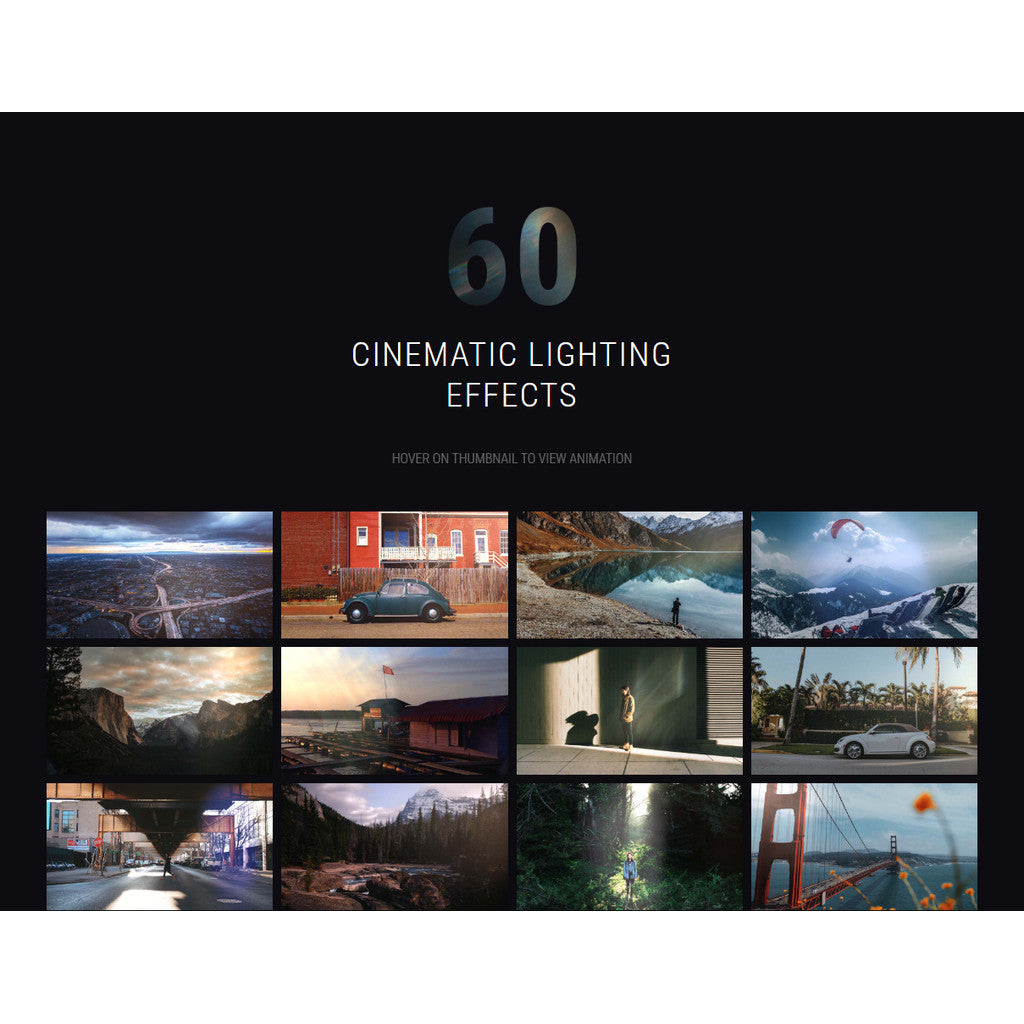 FCPX | 💡 60x Cinematic Soft Light & Lens Flare Effects mMovie Lights [MICHIGO STUDIO]