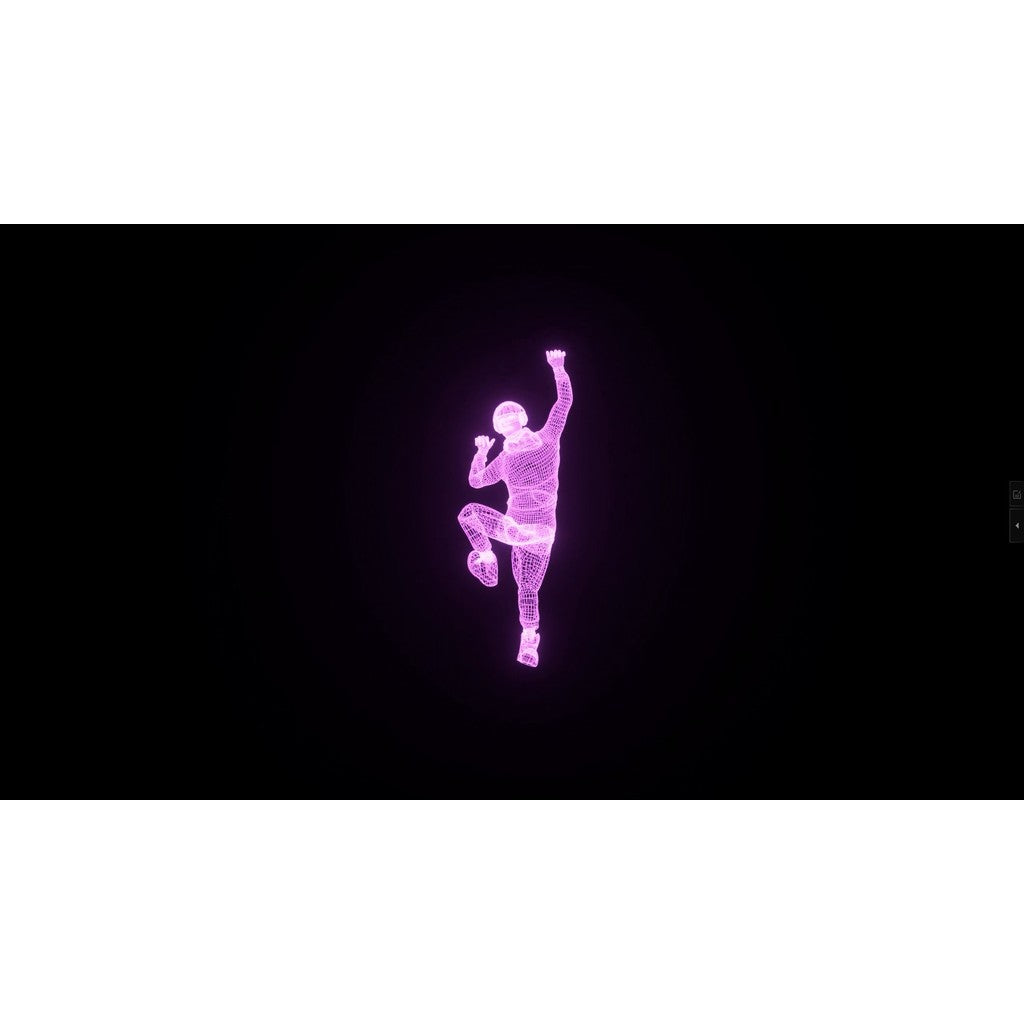 🎥 VJ LOOP | Particle Ice Screen Interactive LED Club Intro Visuals 💠❄️🚀 [ MICHIGO STUDIO ]