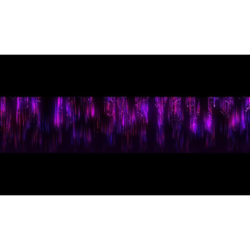 🎥 VJ LOOP | Holographic Waterfall Tassel Particle LED Visuals for KTV Lounge 🌊✨🏮 [ MICHIGO STUDIO ]