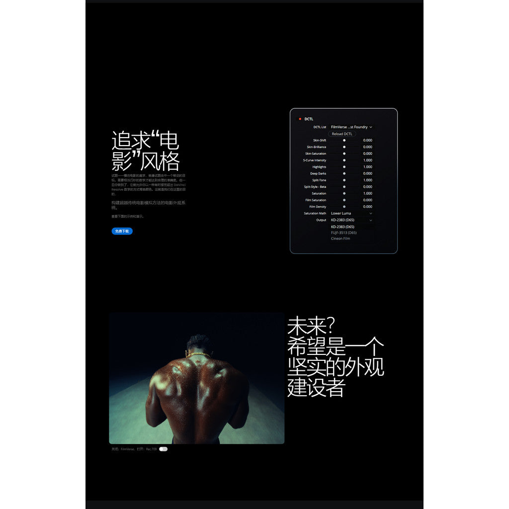 🎞️ FilmVerse Vision3 | Kodak Hollywood Film Plugin Full V2.1 [MICHIGO STUDIO]