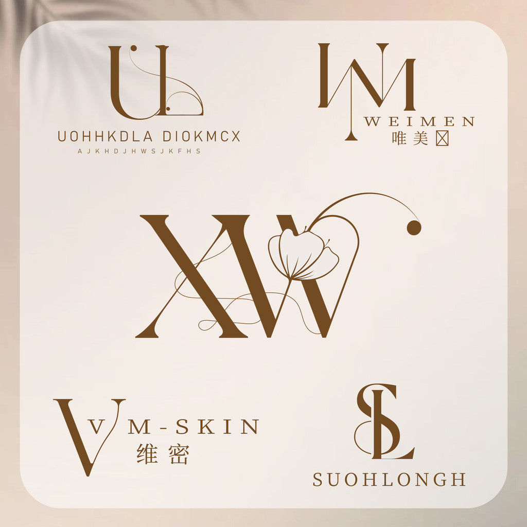 🎨 LOGO DESIGN | Custom Minimal Logo ✍️ Lettermark for Boutique, Wedding, Nail, Fashion, Watermark 🛍️ [MICHIGO STUDIO]