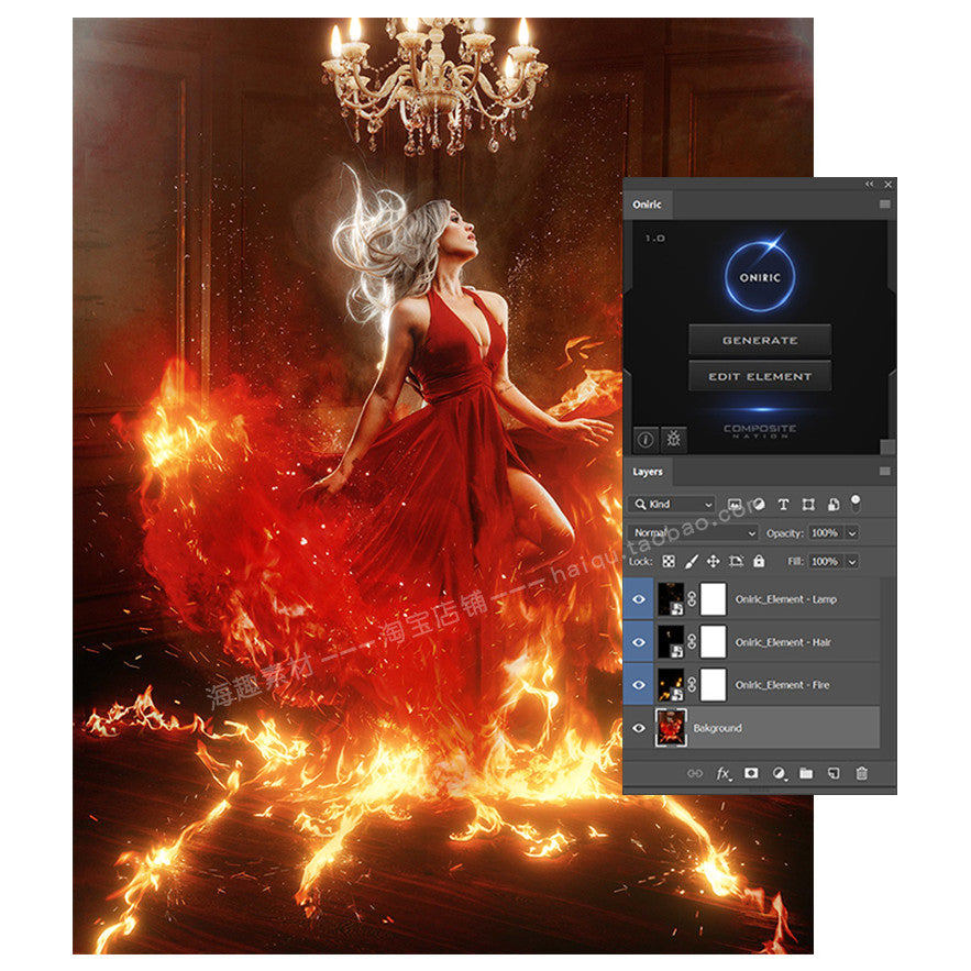 718 🖌️ PS PLUGIN | Oniric 1.3 ✨ Glow & Light Effects 🌟 Non-Destructive Halo Generator (2023 / M1) [ MICHIGO STUDIO ]