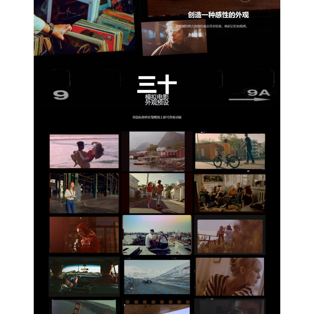 FCPX | 🎞️ 30x 16mm Vintage Film Frames & Grain Pack MotionVFX m16mm [MICHIGO STUDIO]