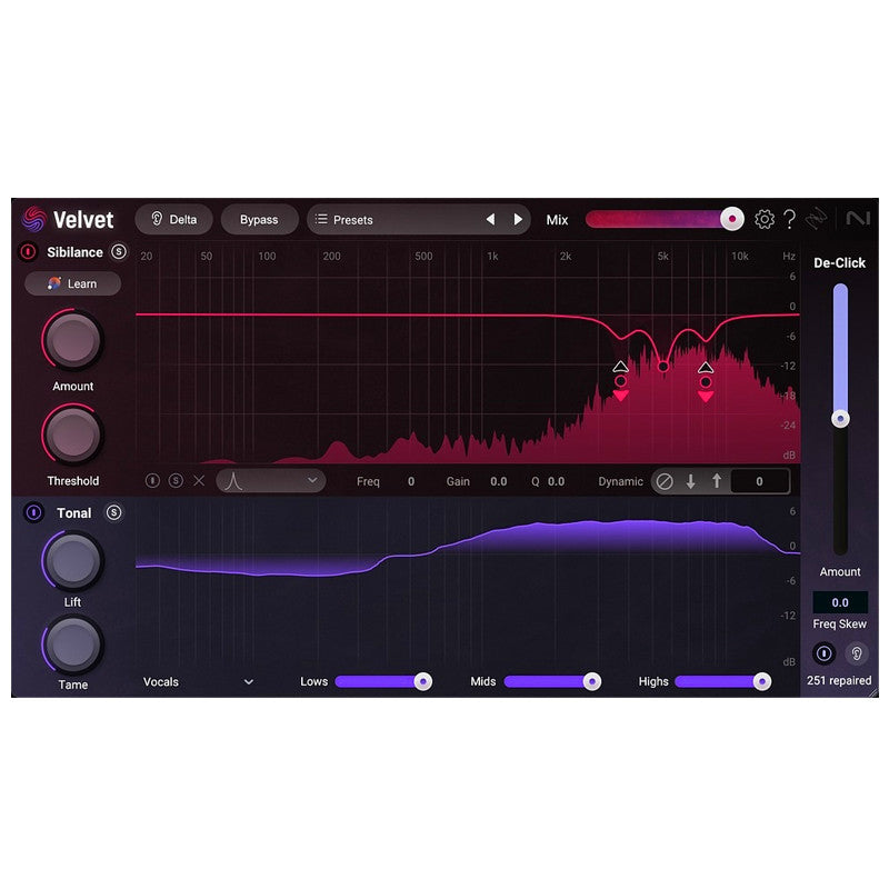 🎛 iZotope Velvet | One-Click De-Esser, Noise Reduction & Dynamic Enhancement Audio Plugin [MICHIGO STUDIO]