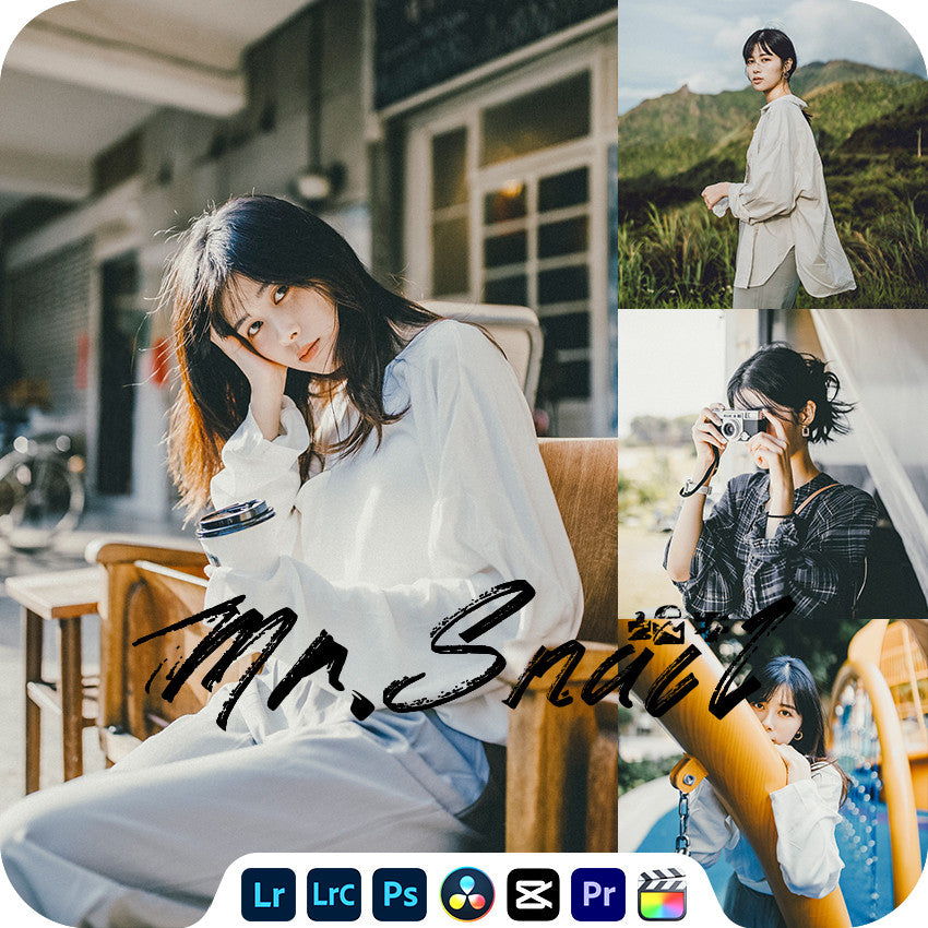 📸 Mr.301 Fuji NC CC Film NN Simulate - Lightroom Preset (Mobile, PS, PR)