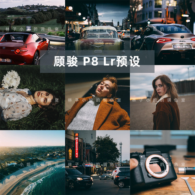 📽️ Bilibili “Gu Jun P8” Presets – Kodak Film Vibe for LR/PS/Mobile/PR [MICHIGO STUDIO]