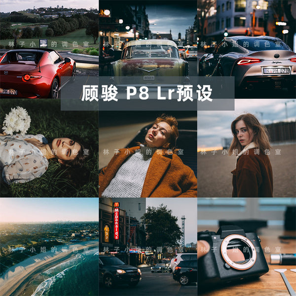 📽️ Bilibili “Gu Jun P8” Presets – Kodak Film Vibe for LR/PS/Mobile/PR [MICHIGO STUDIO]