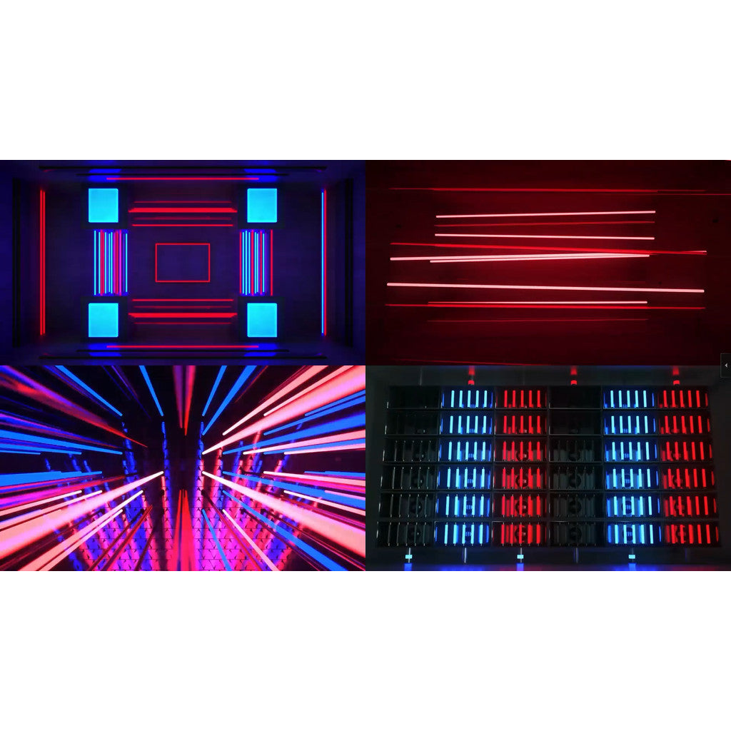 🎥 VJ LOOP | Industrial Mechanical Rhythm Tech Abstract LED Visuals for Bar 🏭⚙️🎵 [ MICHIGO STUDIO ]