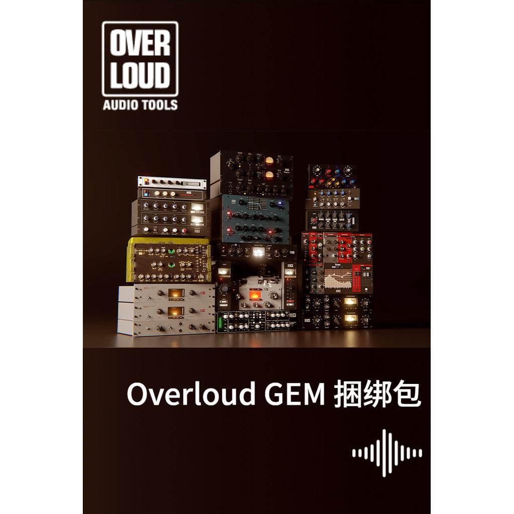 🎙️ Overloud GEM Full Bundle | LA Voice Comp & Vocal Mixing Plugins (Win/Mac) [MICHIGO STUDIO]
